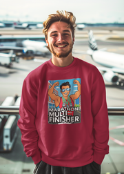 Unisex Marathon Multi-Finisher Heavy Blend™ Crewneck Sweatshirt