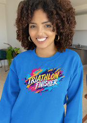 Unisex Triathlon Finisher Heavy Blend™ Crewneck Sweatshirt