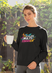 Unisex Triathlon Multi-Finisher Heavy Blend™ Crewneck Sweatshirt