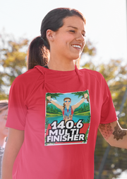 Unisex Budget Friendly 140.6  Multi Finisher Heavy Cotton Tee