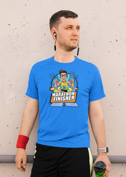 Unisex Budget Friendly Marathon Finisher Heavy Cotton Tee