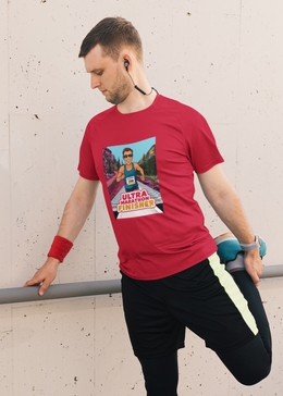 Unisex Budget Friendly Ultra Marathon Finisher Heavy Cotton Tee